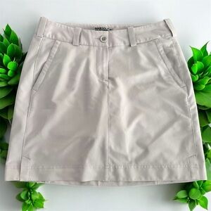Nike Beige Light Tan Golf Skirt